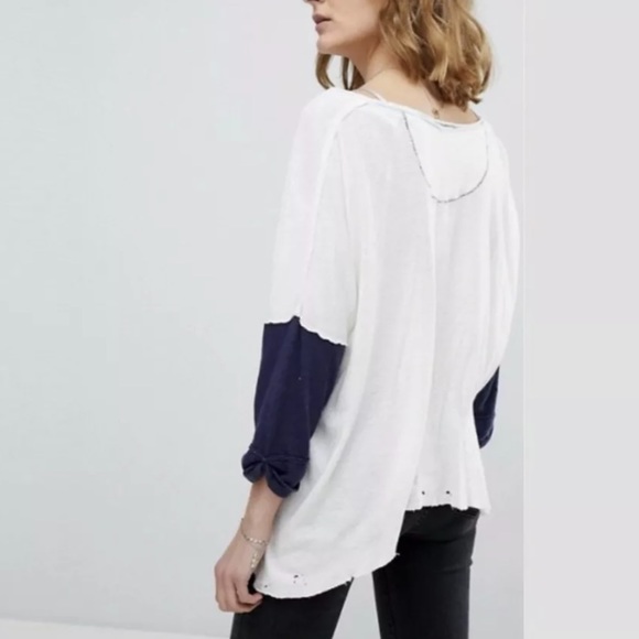 Free People We The Free Star Henley - Picture 3 of 6